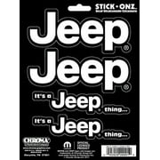 Chroma 009991 Jeep Its a Jeep Thing Stick Onz Decal