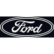 Chroma 3620 Ford Die Cutz - White Decal 2 pcs 5" x2"