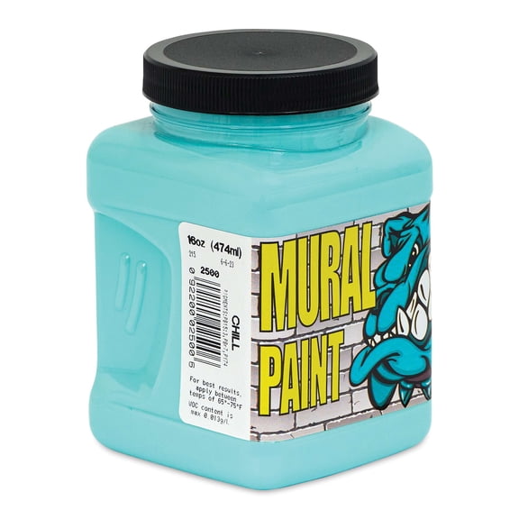 Chroma Acrylic Mural Paint - Chill, 16 oz Jar