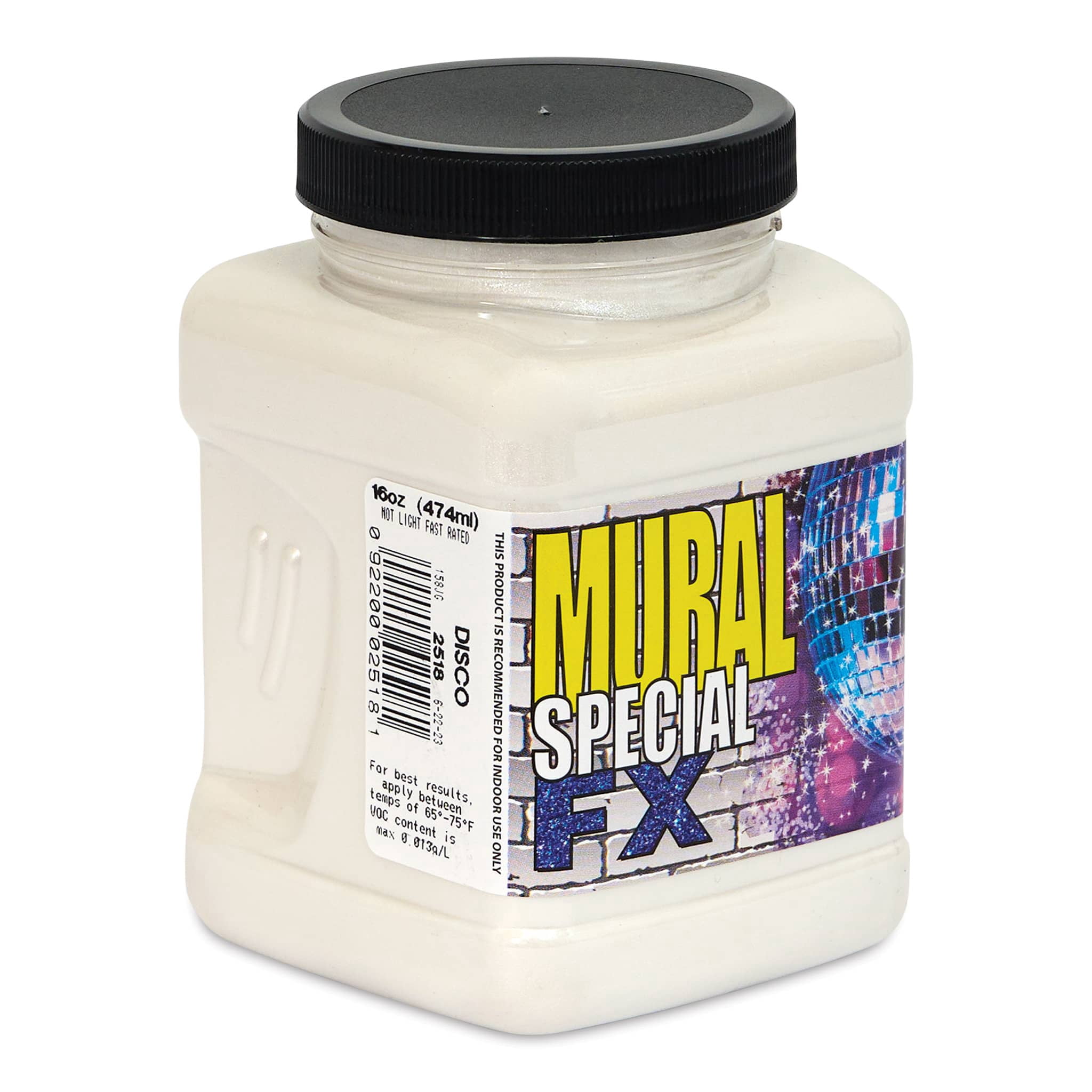 Chroma Acrylic Mural Paint - Disco, 16 oz Jar
