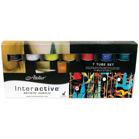 Chroma Atelier Interactive Artists' Acrylic 7-Color Set