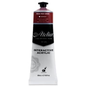 Chroma Atelier Interactive Artists Acrylics - India Red Oxide, 80 ml tube