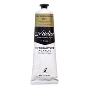 Chroma Atelier Interactive Artists Acrylics - Pale Gold, 80 ml tube