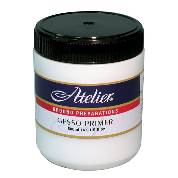 Chroma Atelier Interactive White Gesso Primer, Pint