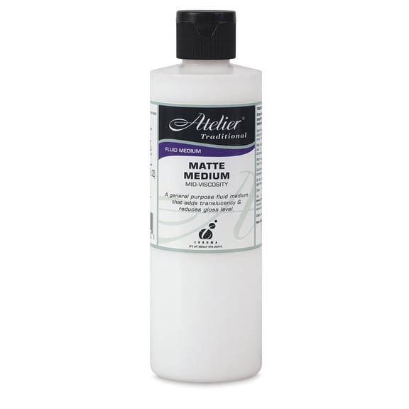 Chroma Atelier Medium - Matte, 8.4 oz bottle