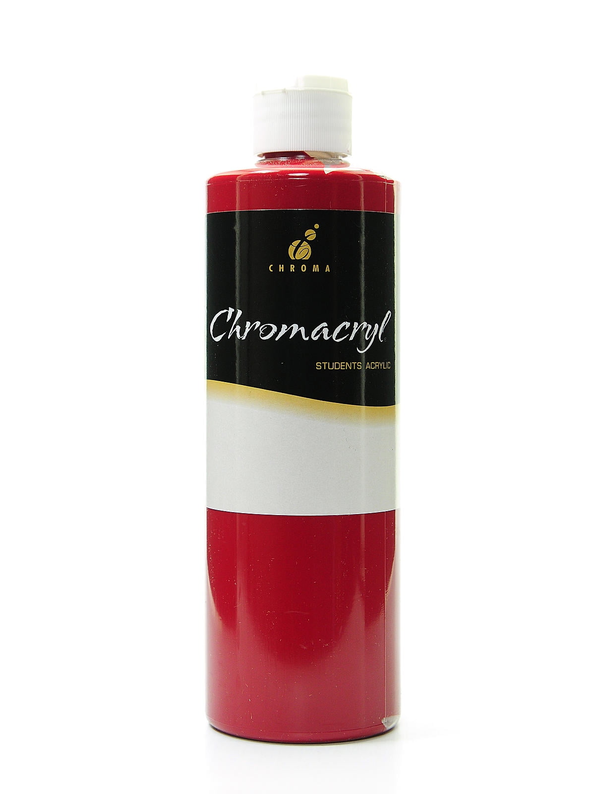 Chroma Chromacryl Students' Acrylic Paint, 1 Pint, Cool Red, Pack Of 2