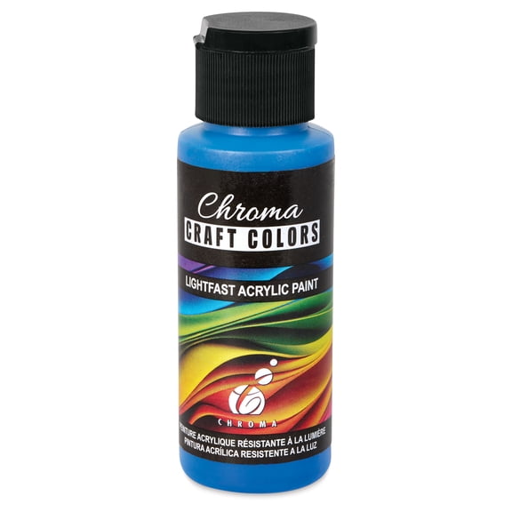 Chroma Craft Colors Acrylic Paint - Blue Jeans, 2 oz