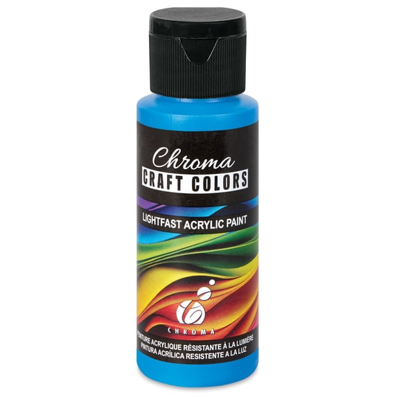 Chroma Craft Colors Acrylic Paint - Metallic Interstellar, 2 oz