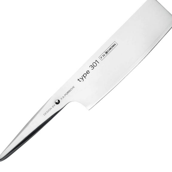 Chroma F.A. Porsche Type 301 Professional Vegetable Knife Tokyo Style 170mm P36, one size, Silver