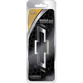 Chroma Graphics 009115 Chevy Bowtie Chrome Injection Molded Emblem Decal