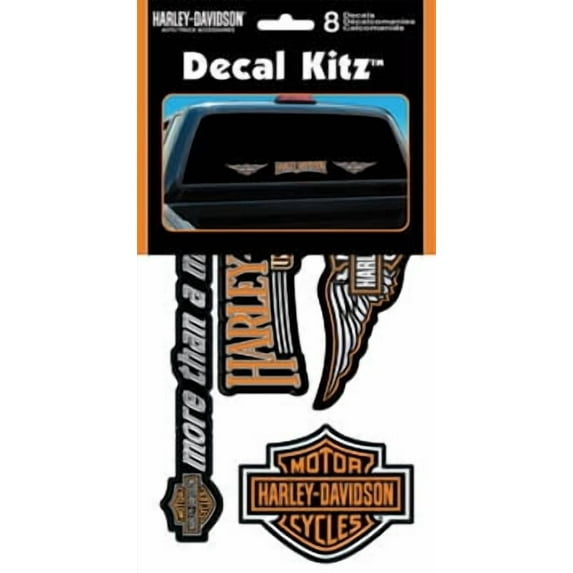 Chroma Graphics 3900 Harley-Davidson Vinyl Decal Kit -8Piece
