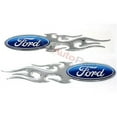 thumbnail image 1 of Chroma-Graphics Domed Flames Emblems - Ford, 1 of 1