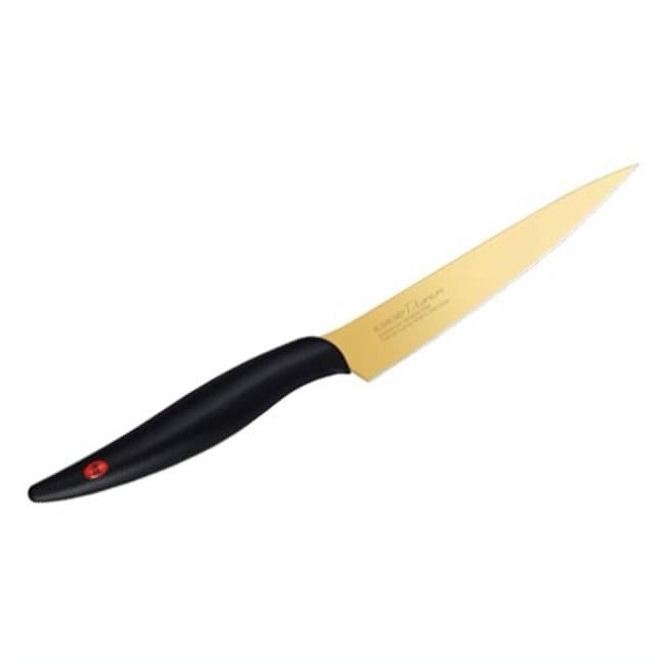 Chroma  Kasumi Titanium 4.75 in. Coated Utility Knife - Gold