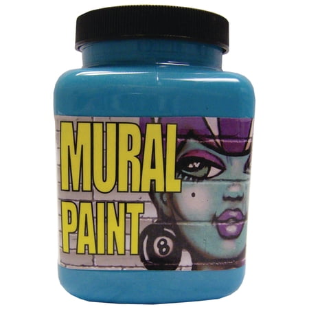 Chroma Mural Paint, Pint, Calypso Turquoise