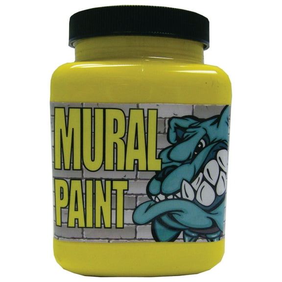Chroma Mural Paint, Pint, Scorched Yellow