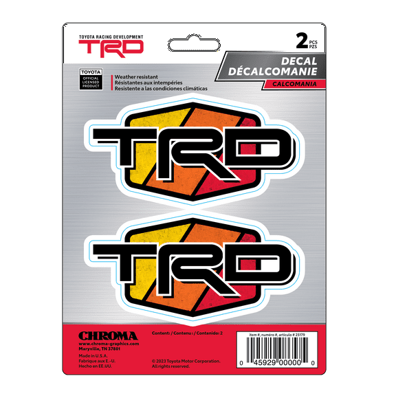 Toyota TRD 6x8 Premium Automotive Decal