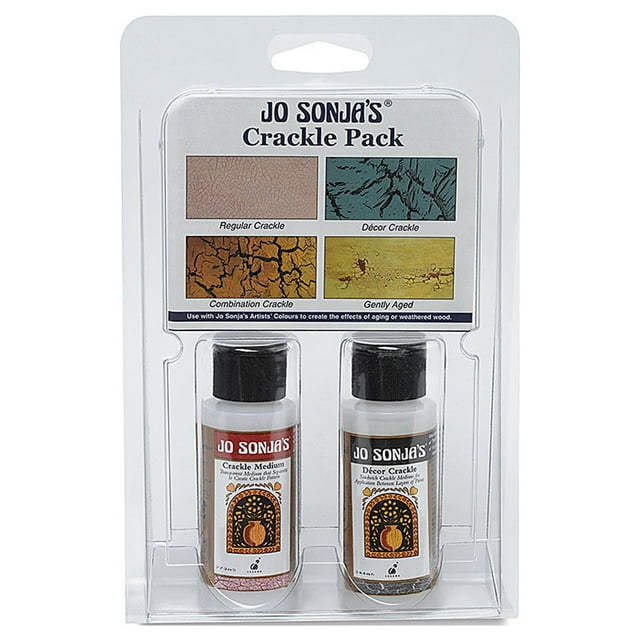 Chroma's Jo Sonja Crackle Medium Crackle Pack, Set of 2