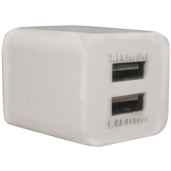 ChromaCast 12-Watt Dual USB Wall Plug Adapter