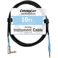 thumbnail image 1 of ChromaCast 20-Foot Pro Series Instrument Cable with Angle-Straight Ends, Daphne Blue, 1 of 6