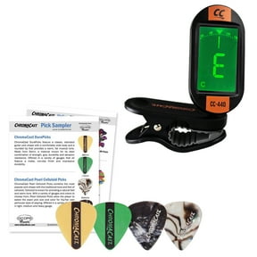 ChromaCast 440 Series Orange Chromatic Instrument Tuner for Guitar, Bass, Violin, Ukulele