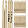 thumbnail image 1 of ChromaCast 5B Hickory Drumsticks Pair - Wood Tipped - Drum Sticks Tour Tested by Pro Drummers - Real Hickory Wood, 1 of 4