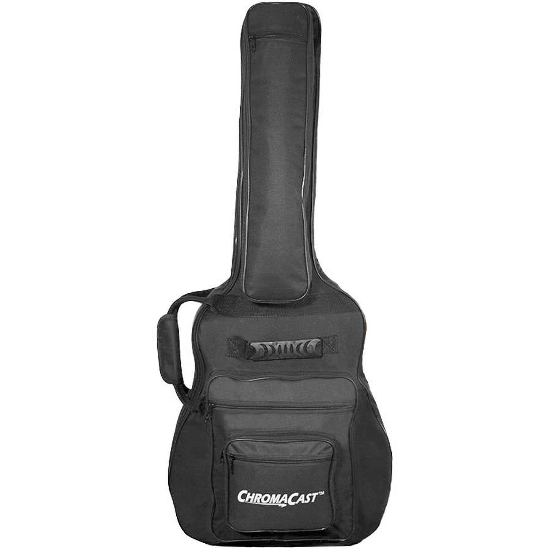 ChromaCast Acoustic Mini Jumbo Guitar Soft Case Padded Gig Bag Walmart