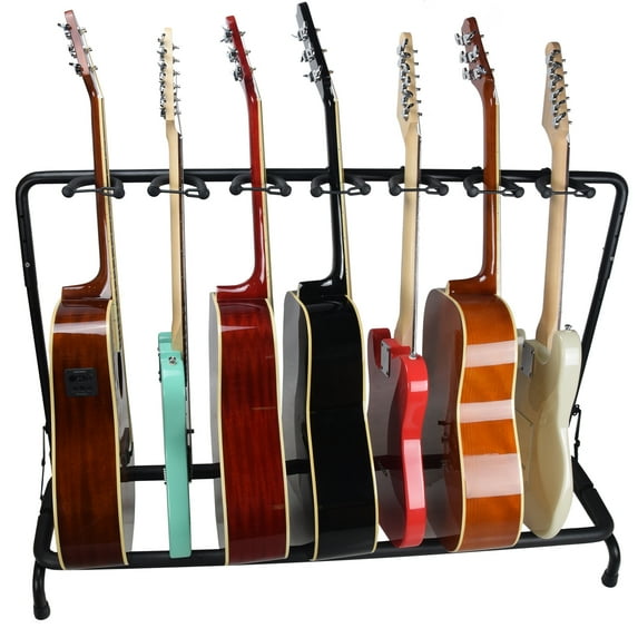 ChromaCast Guitar Rack, Holds 7 Guitars