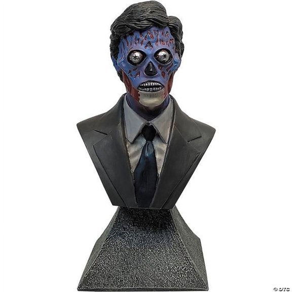 5" John Carpenter’s They Live The Businessman Mini Bust Collectible Halloween Decoration