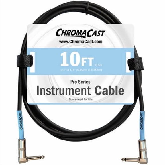 ChromaCast Pro Series Instrument Cable, Angle-Angle