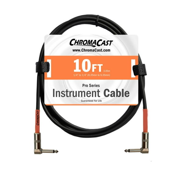 ChromaCast Pro Series Instrument Cable, Angle-Angle
