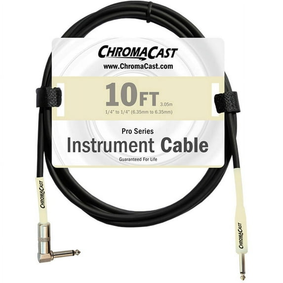 ChromaCast Pro Series Instrument Cable, Angle-Straight