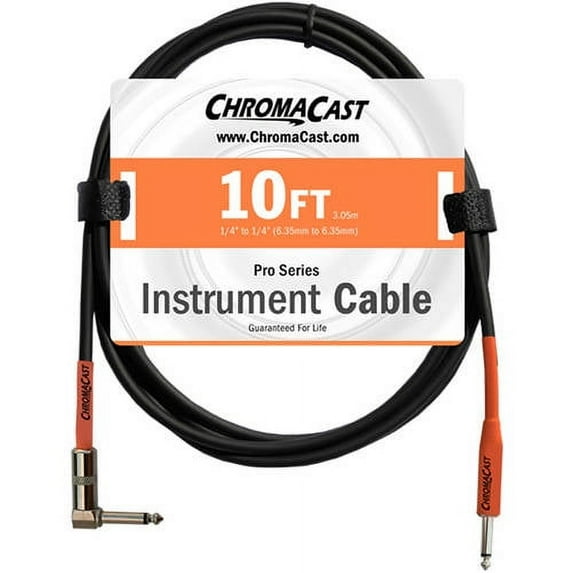 ChromaCast Pro Series Instrument Cable, Angle-Straight