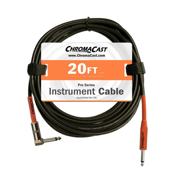 ChromaCast Pro Series Instrument Cable, Angle-Straight