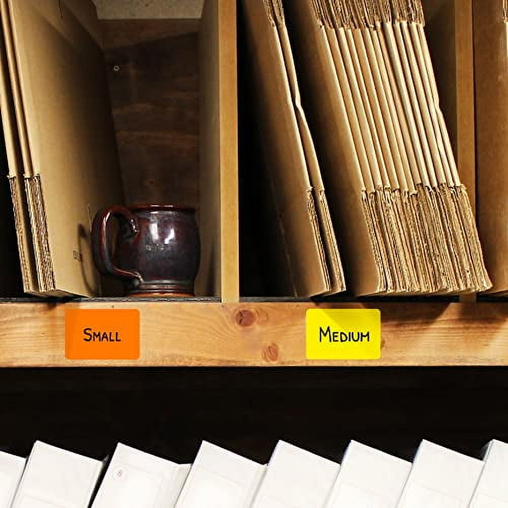 ChromaLabel 2 x 3 inch Standard Color Code Labels, 6 Assorted Colors ...