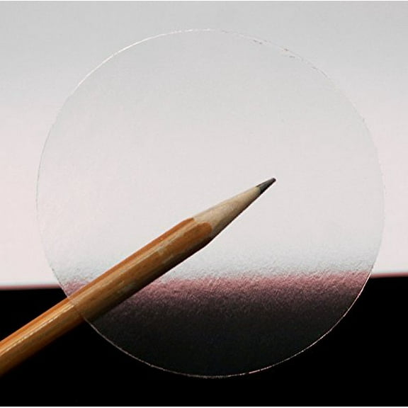 ChromaLabel 3 Inch Sealing Stickers, Library Supply Envelope Seal Stickers, Clear Mailing Seals - 1000 Clear Round Stickers per Roll, Non-Perforated Clear Stickers