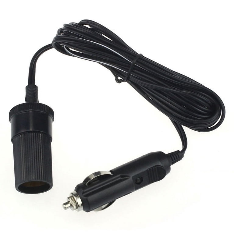 cigarette lighter extender cable Extension Cord Lead for Cigarette The 12V Adapter Plug 12 RoadPro 12V 12 ft. Heavy-Duty