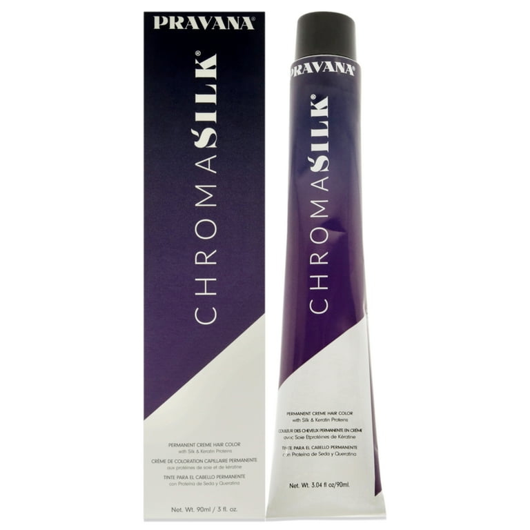 Pravana ChromaSilk Creme Hair Color, 6.37 Dark Golden Violet