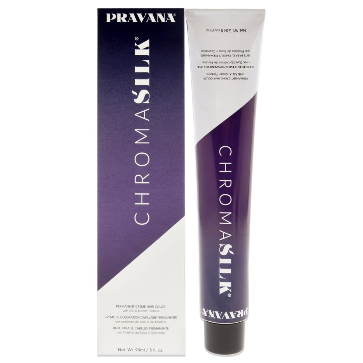 ChromaSilk Creme Hair Color - 6NTL Dark Neutral Lowlight by Pravana for ...