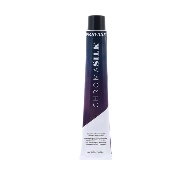 ChromaSilk Creme Hair Color - 7.11 Intense Ash Blonde by Pravana for Unisex - 3 oz Hair Color