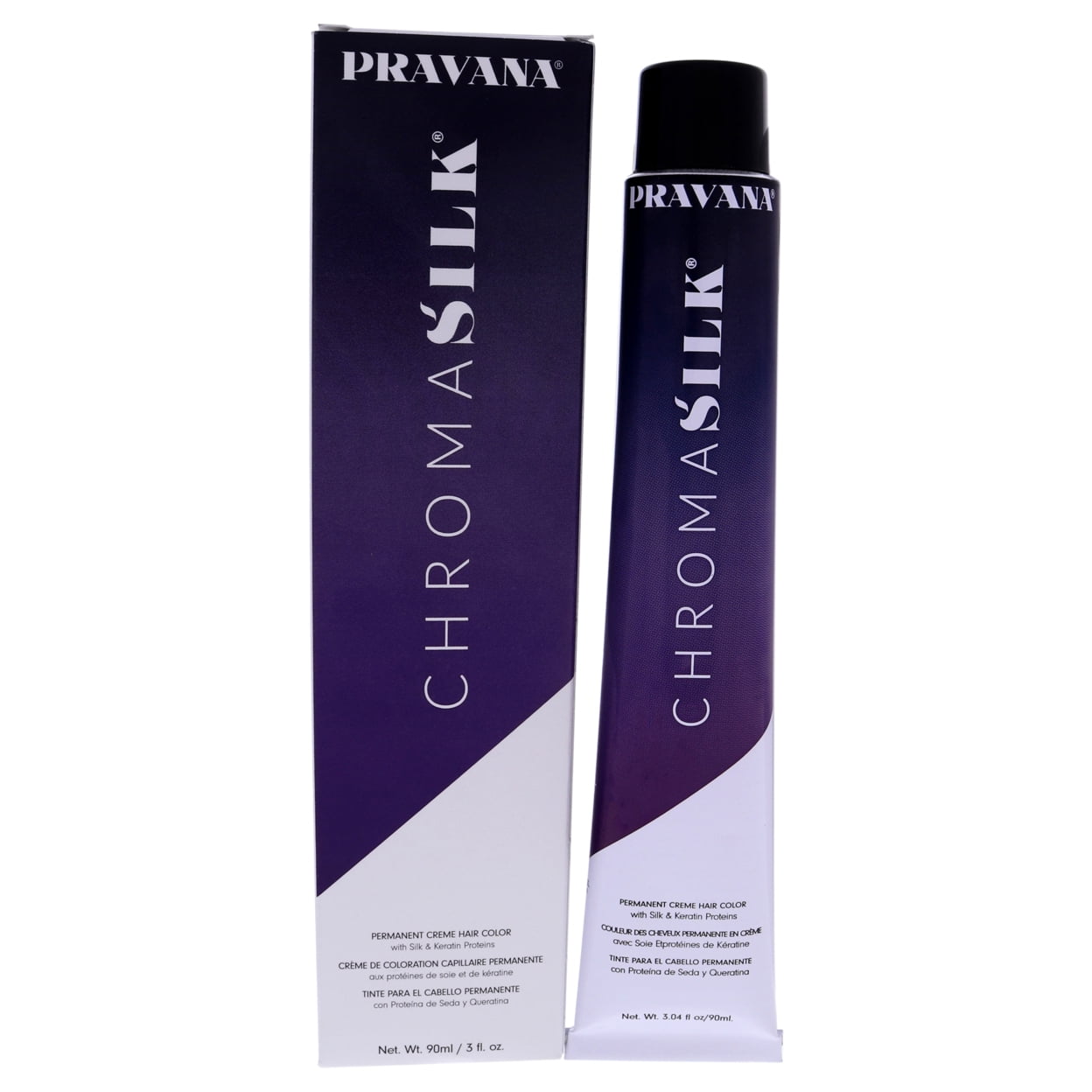 Pravana ChromaSilk Creme Hair Color, 8.7 Light Violet Blonde, Permanent ...