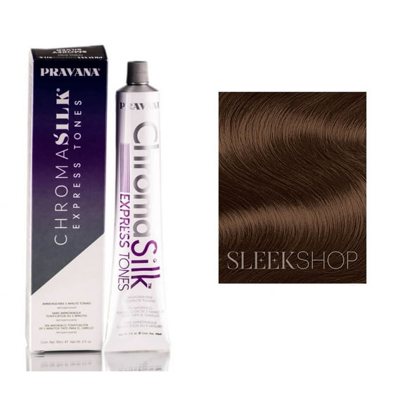 Pravana ChromaSilk Express Tones Ammonia-Free 5 Minute Toning DEMI-PERMANENT Hair Color Dye (Dark Neutral Pearl)