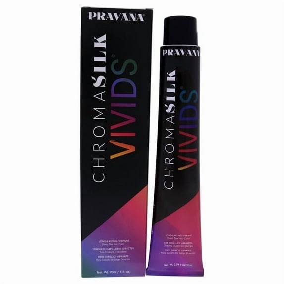 ChromaSilk Vivids Long-Lasting Vibrant Color - Aquamarine by Pravana for Unisex - 3 oz Hair Color