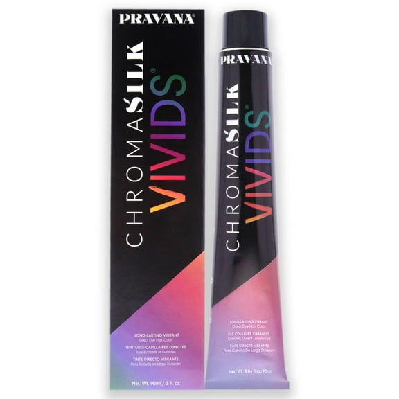 ChromaSilk Vivids Long-Lasting Vibrant Color - Blue Topaz by Pravana for Unisex - 3 oz Hair Color