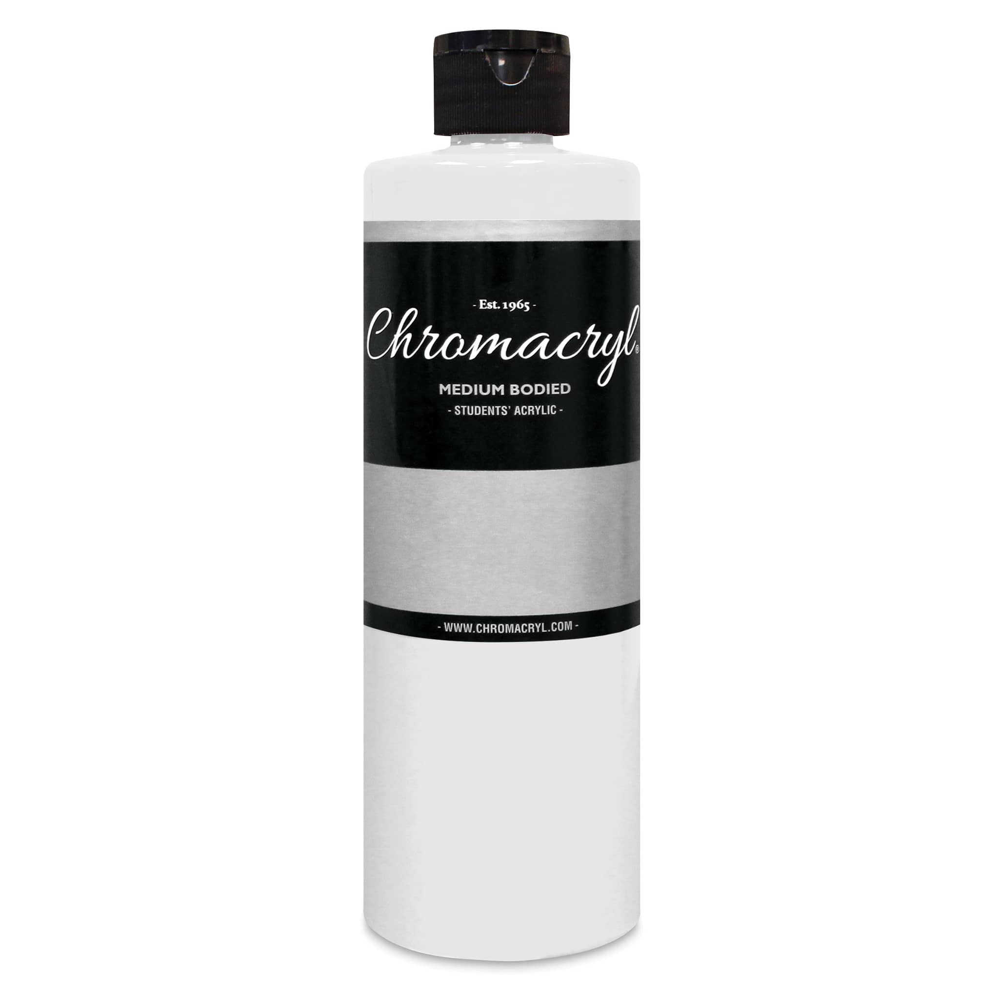 Chroma 1465473 Premium Students Acrylic Paint, Pint, -Blockout White