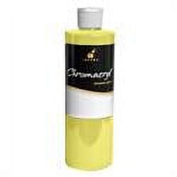Chromacryl Premium Students Acrylic Paint, 1 pt Bottle, Primary Cool Yellow