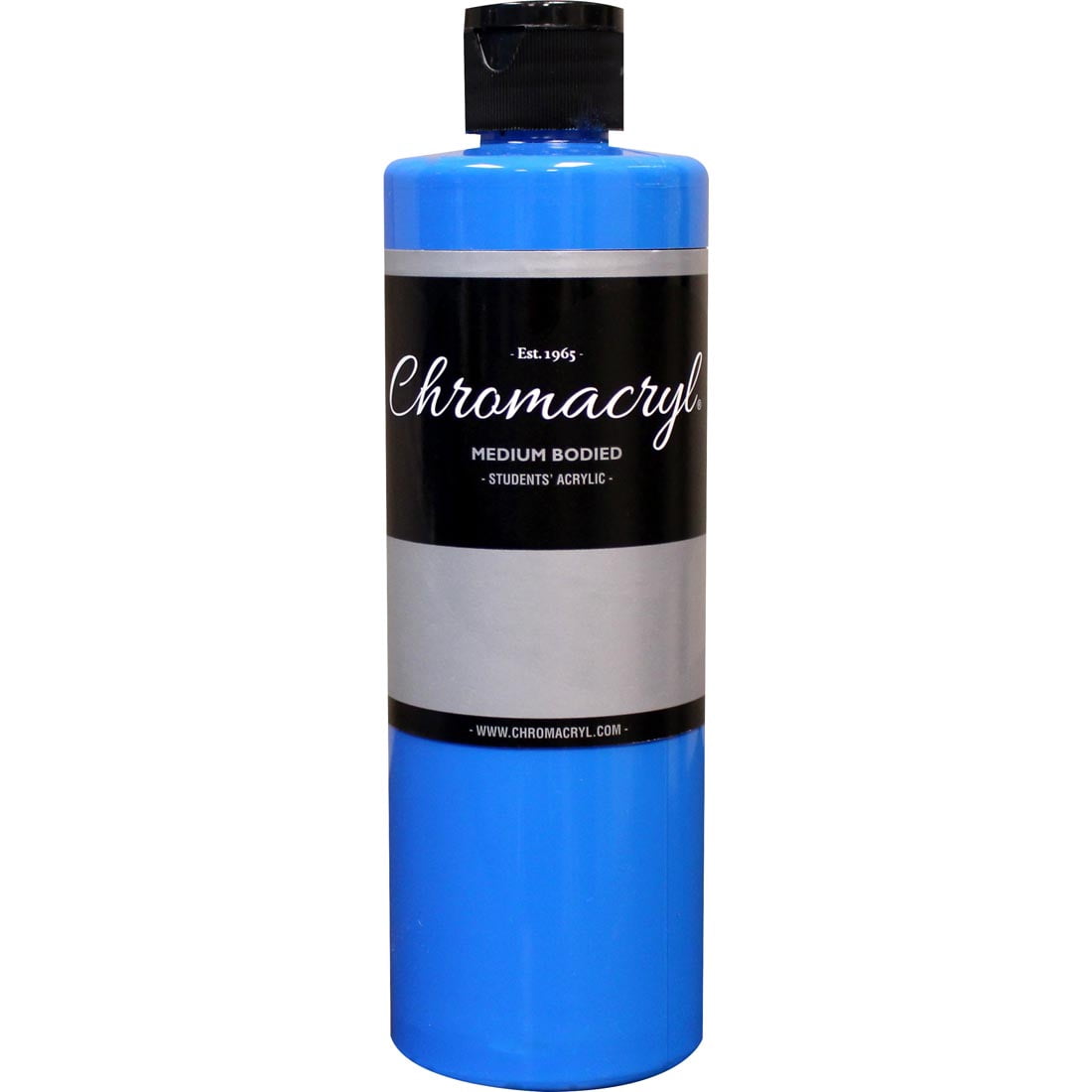 Chromacryl Students' Acrylic Paint Pint Neon Blue