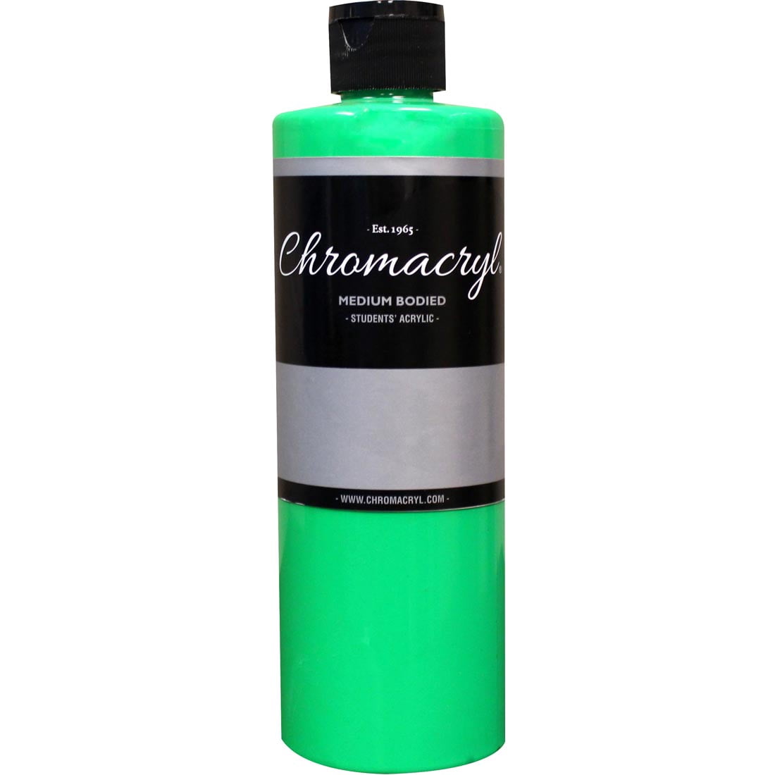 Chromacryl Students' Acrylic Paint Pint Neon Green