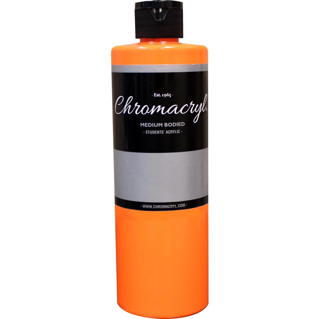 Chromacryl Students' Acrylic Paint Pint Neon Orange