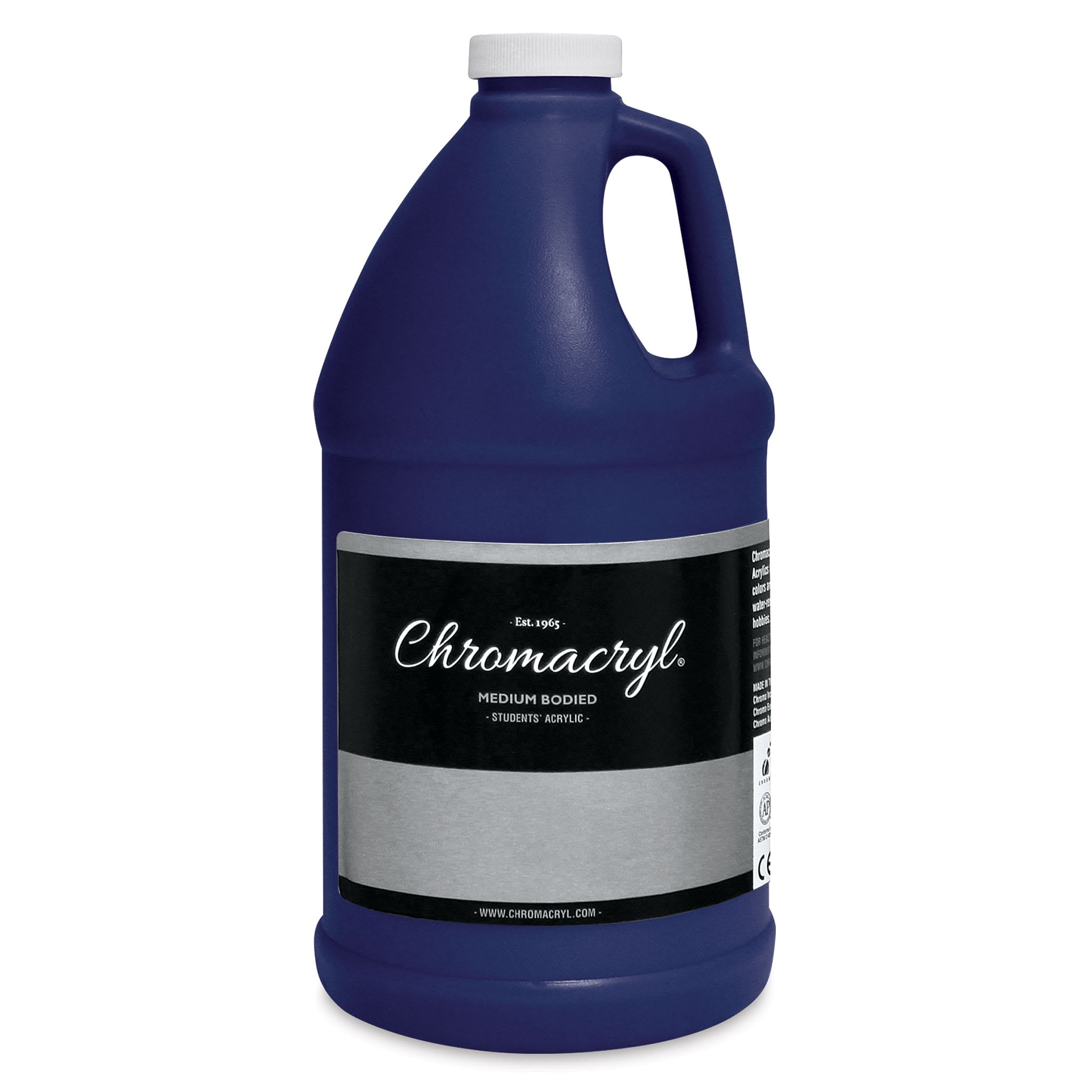 Chroma Chromacryl Students' Acrylic Paint, 0.5 Gallon, Cool Blue