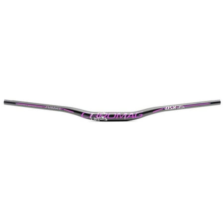 Chromag Fubars OSX 35 Flat/Riser Handlebar - Black/Purple 35mm Clamp 35mm Rise